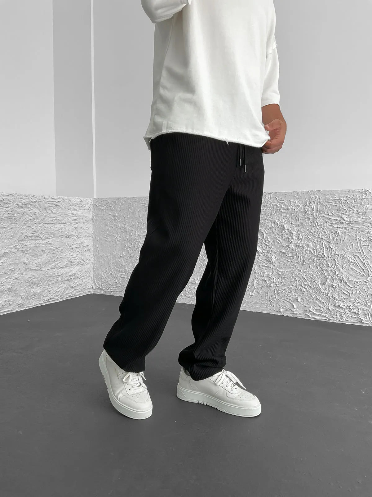 Corduroy broek heren – Relaxed fit met tijdloze ribstructuur