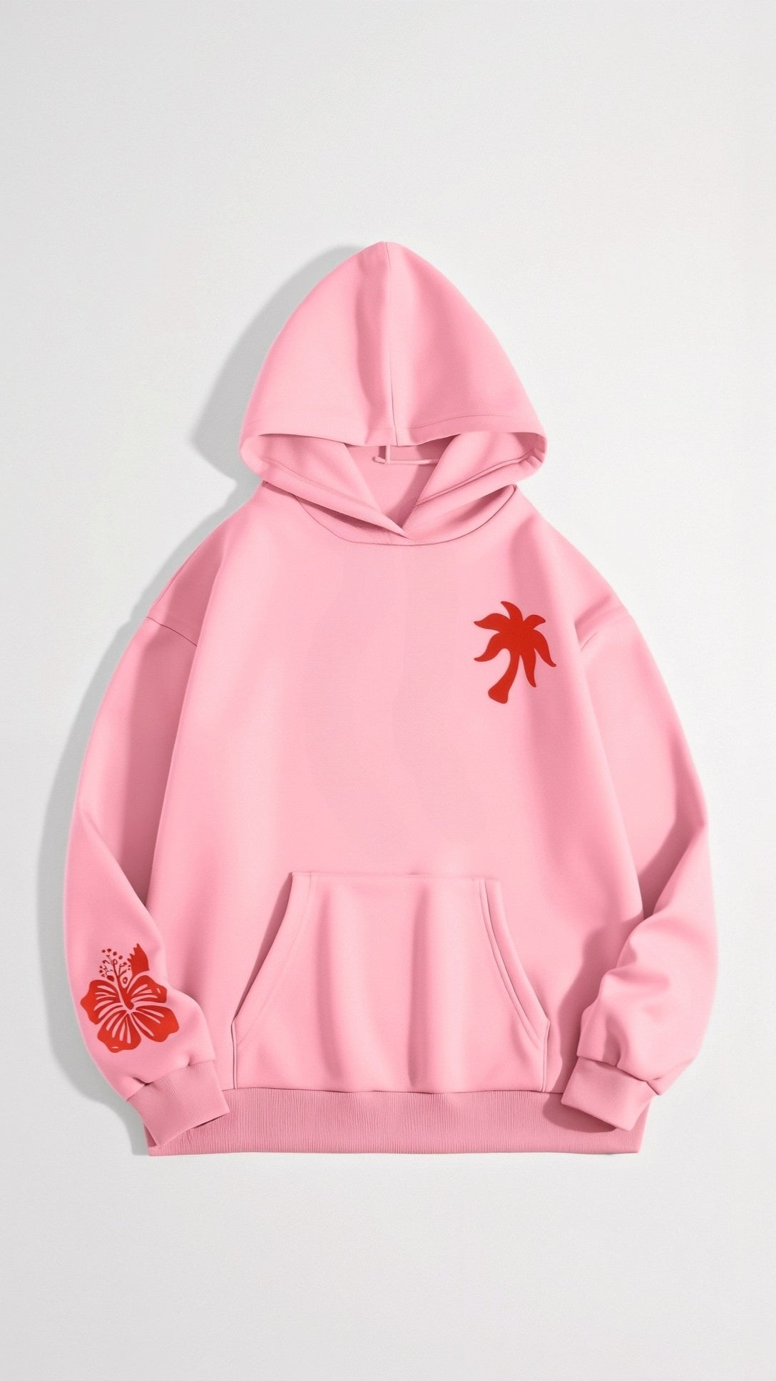 Dames hoodie met geborduurd rugdesign | Comfortabele trui met capuchon