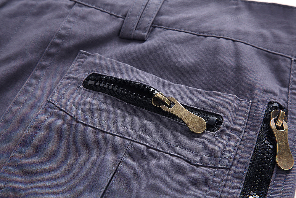 NOLAN | Outdoor Cargoshorts met Ritsvakken – Stoer & Functioneel