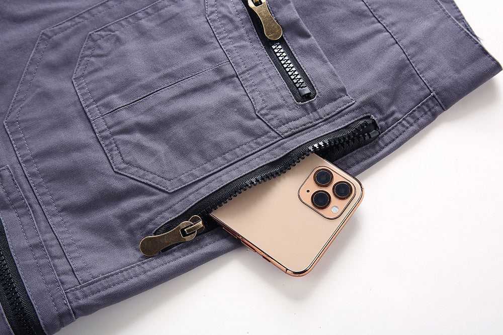NOLAN | Outdoor Cargoshorts met Ritsvakken – Stoer & Functioneel