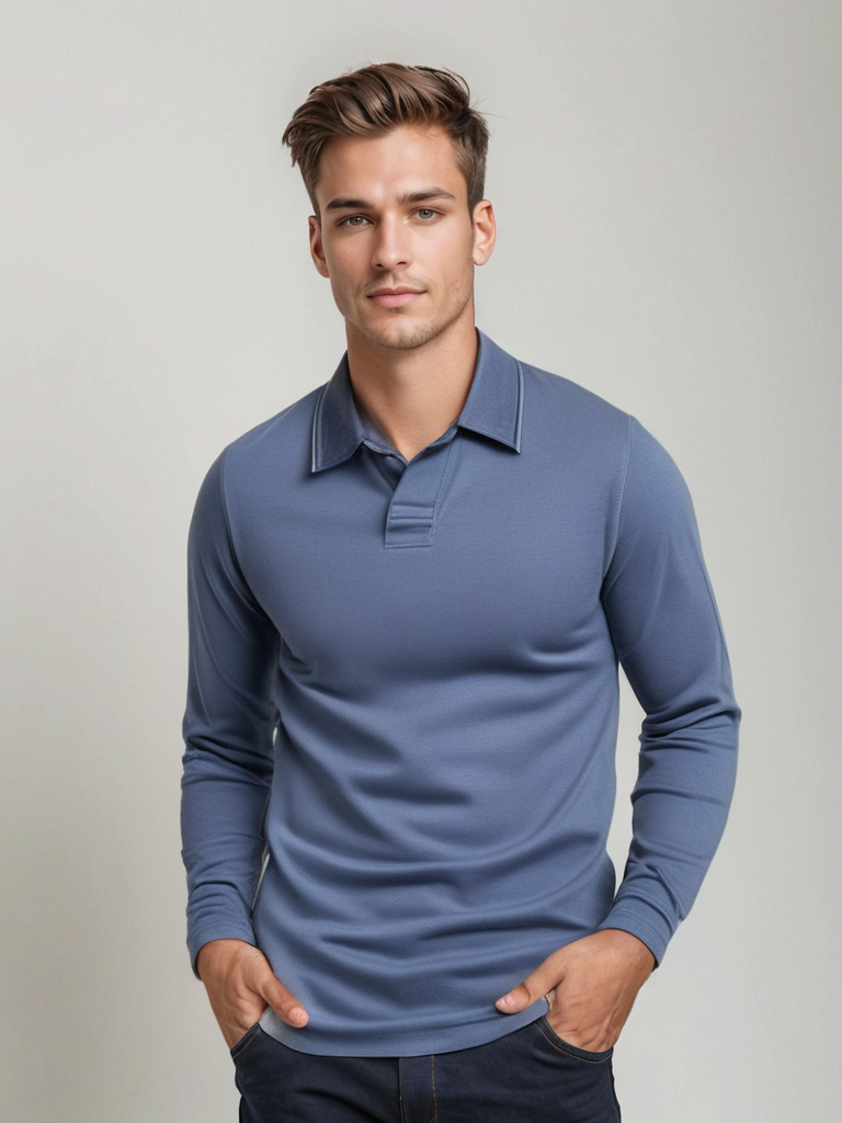 Mode Outlet | Poloshirt Heren Lange Mouw – Comfortabel & Tijdloos