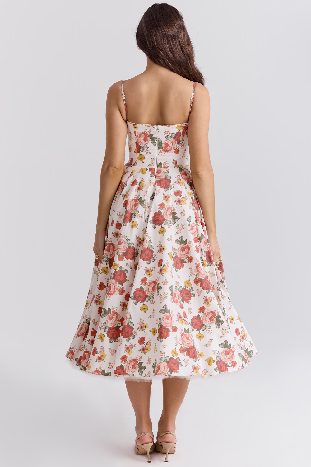 Mode Outlet | Elegante Midi Party Jurk – Flatterend & Feestelijk