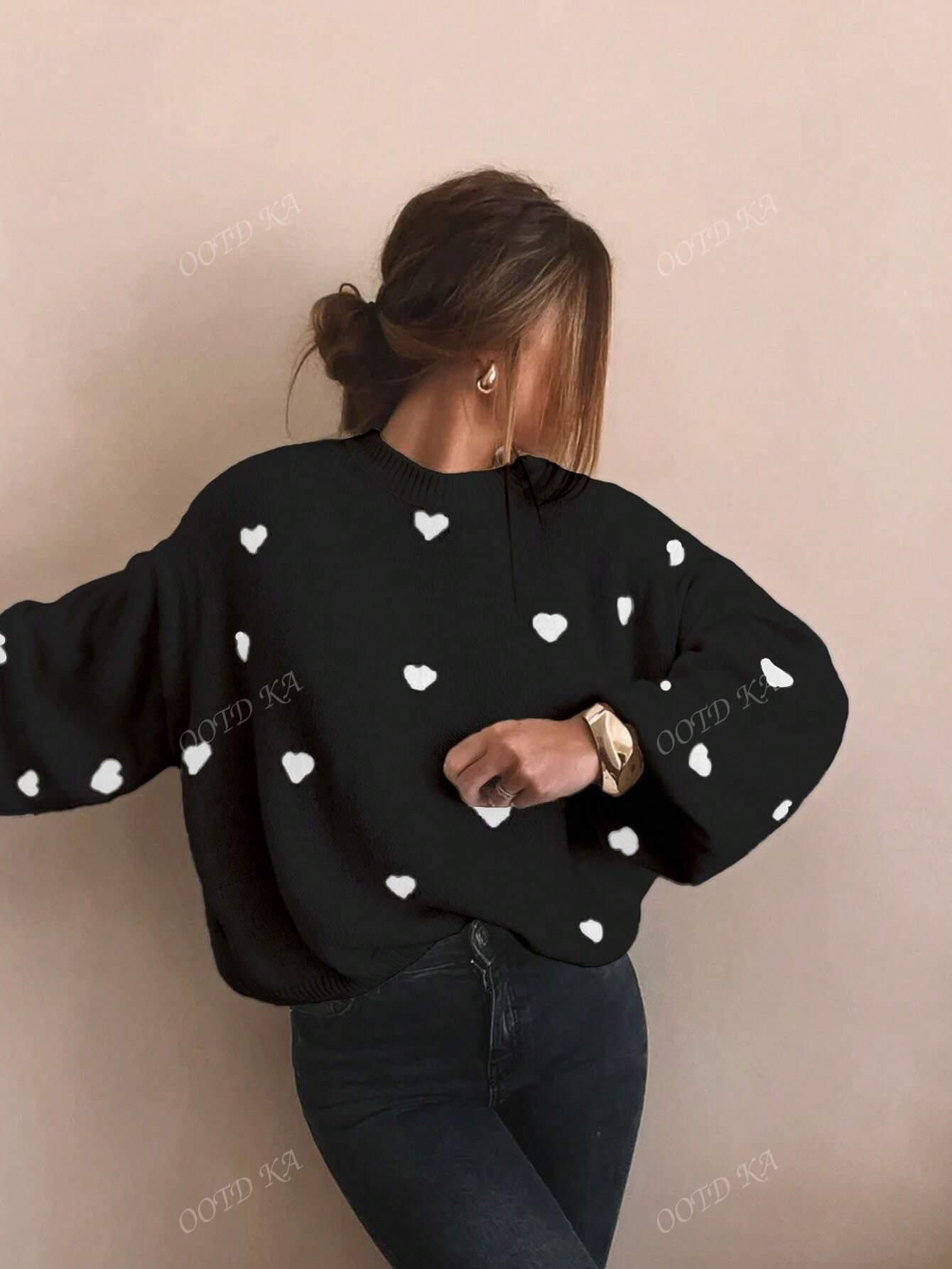 Dames trui met print | Comfortabele pasvorm en speelse uitstraling