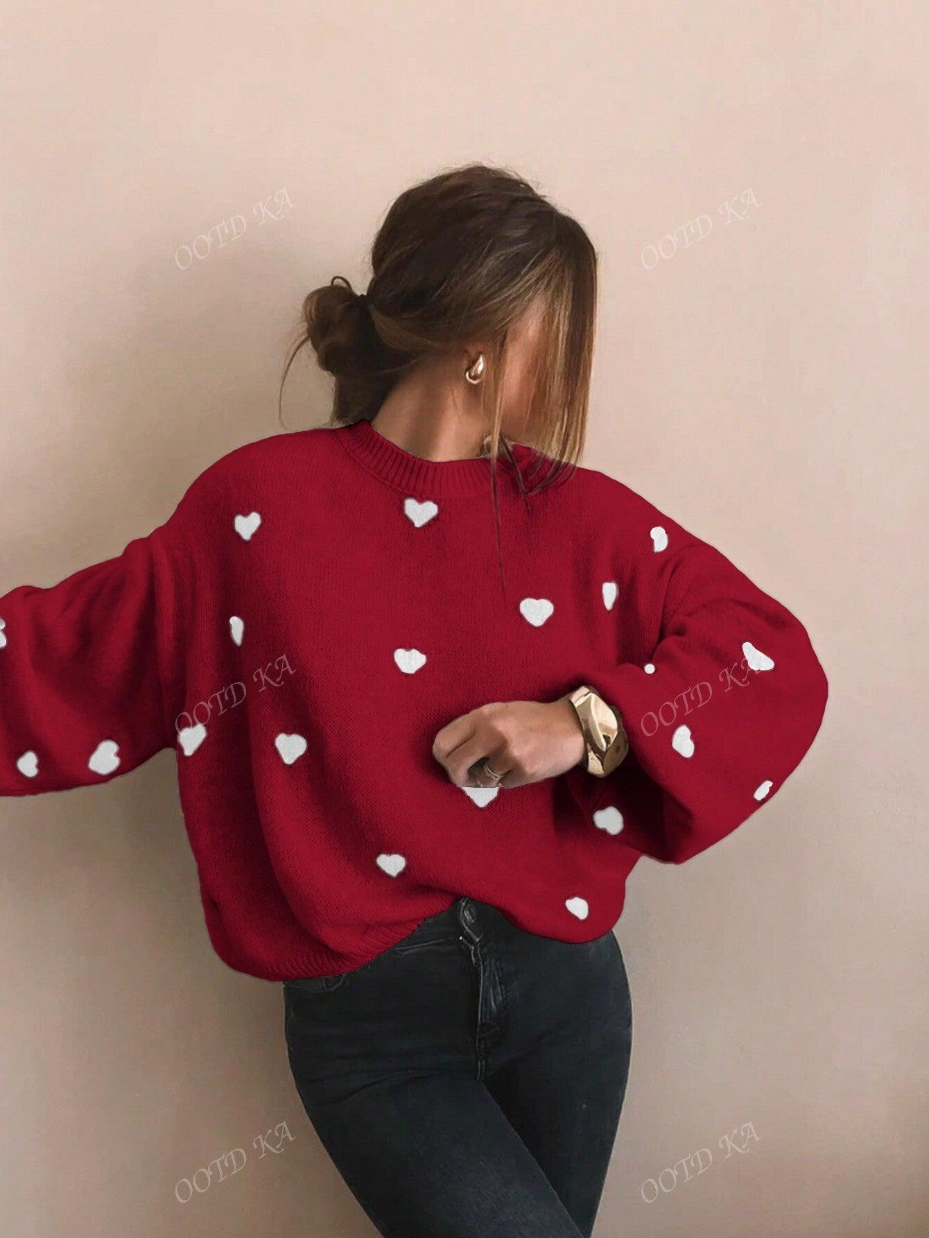 Dames trui met print | Comfortabele pasvorm en speelse uitstraling