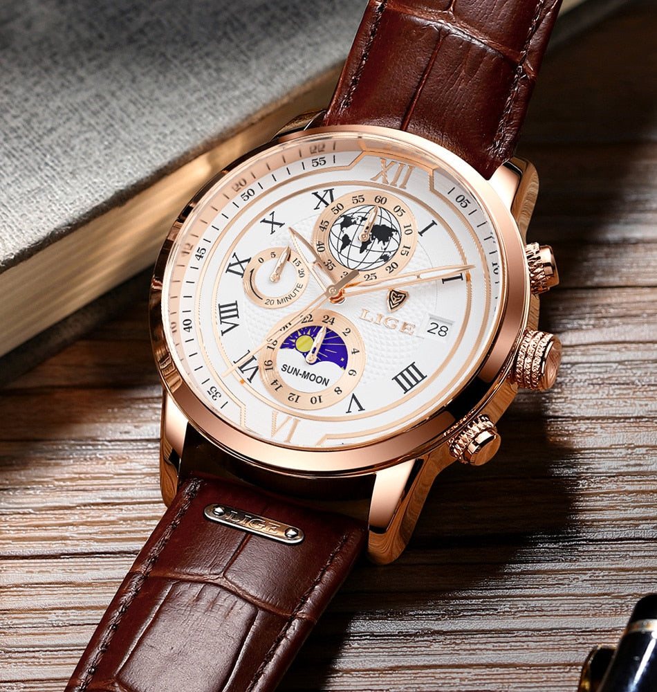 Mode Outlet | Stijlvol Chronograaf Horloge voor Heren – Tijdloos & Functioneel