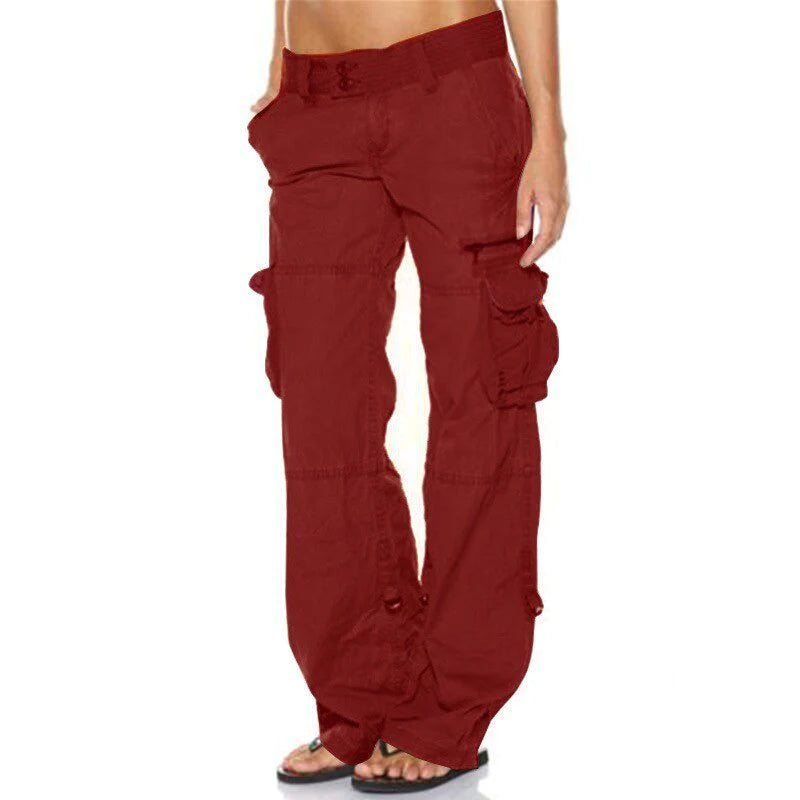 Mode Outlet | Casual Cargo Broek voor Dames – Praktisch & Stijlvol