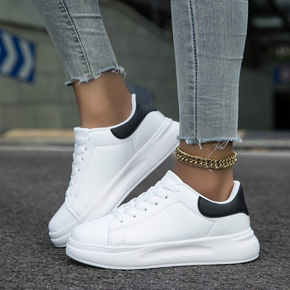 Witte Dames Sneakers – Stijlvol & Comfortabel