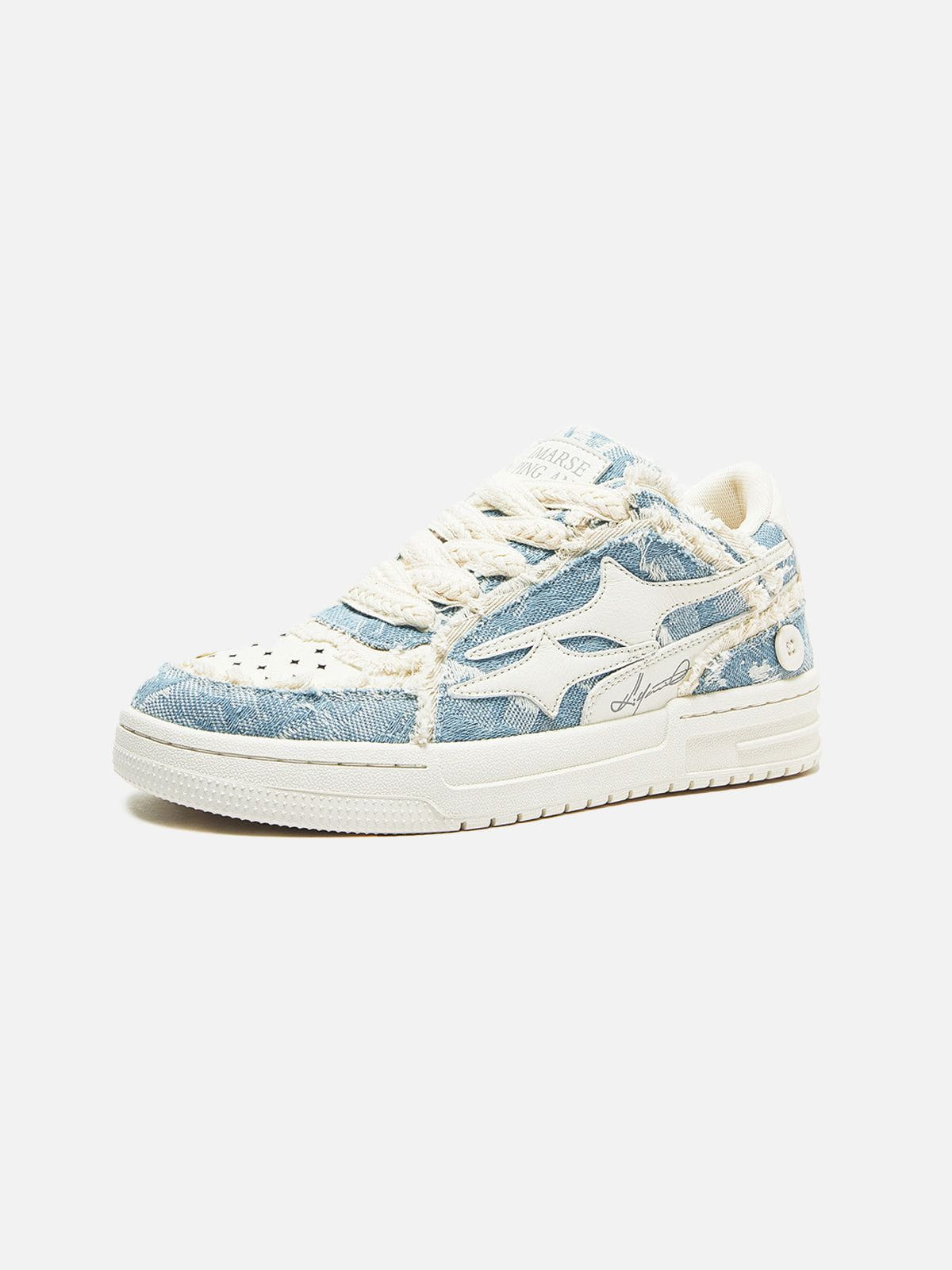 Mode Outlet | Robuuste Heren Sneakers met Sterren – Stijlvol & Comfortabel