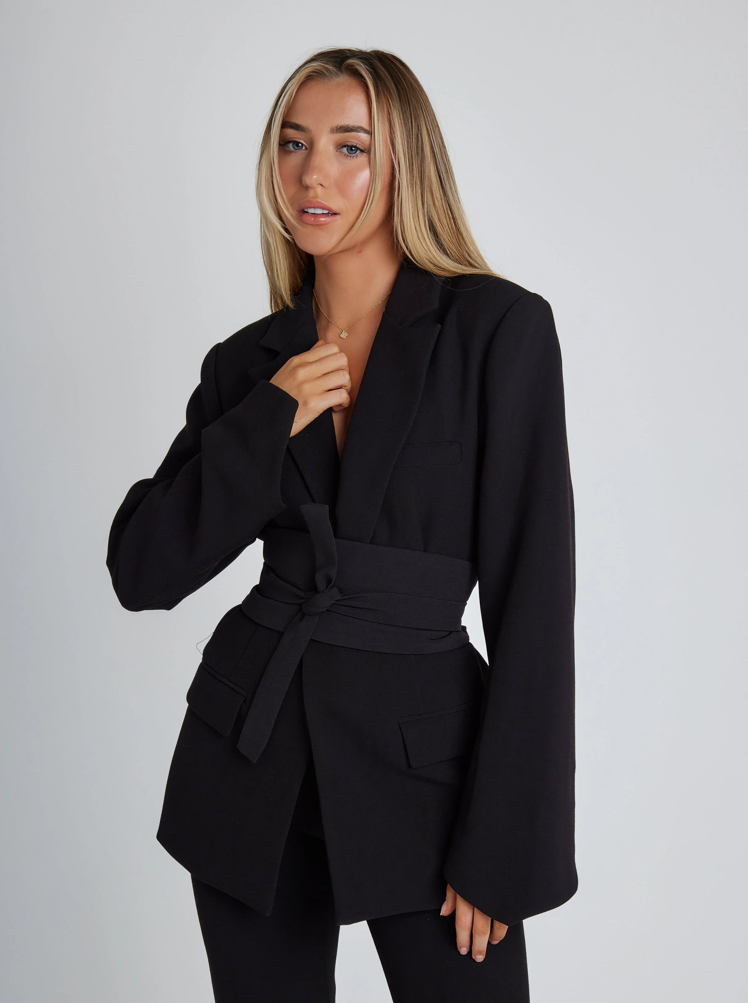Isabella | Blazer Met Belt Dames | Elegant & Veelzijdig Design