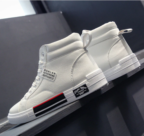 Mode Outlet | StreetFlex High-Top Sneakers – Trendy & Comfortabel
