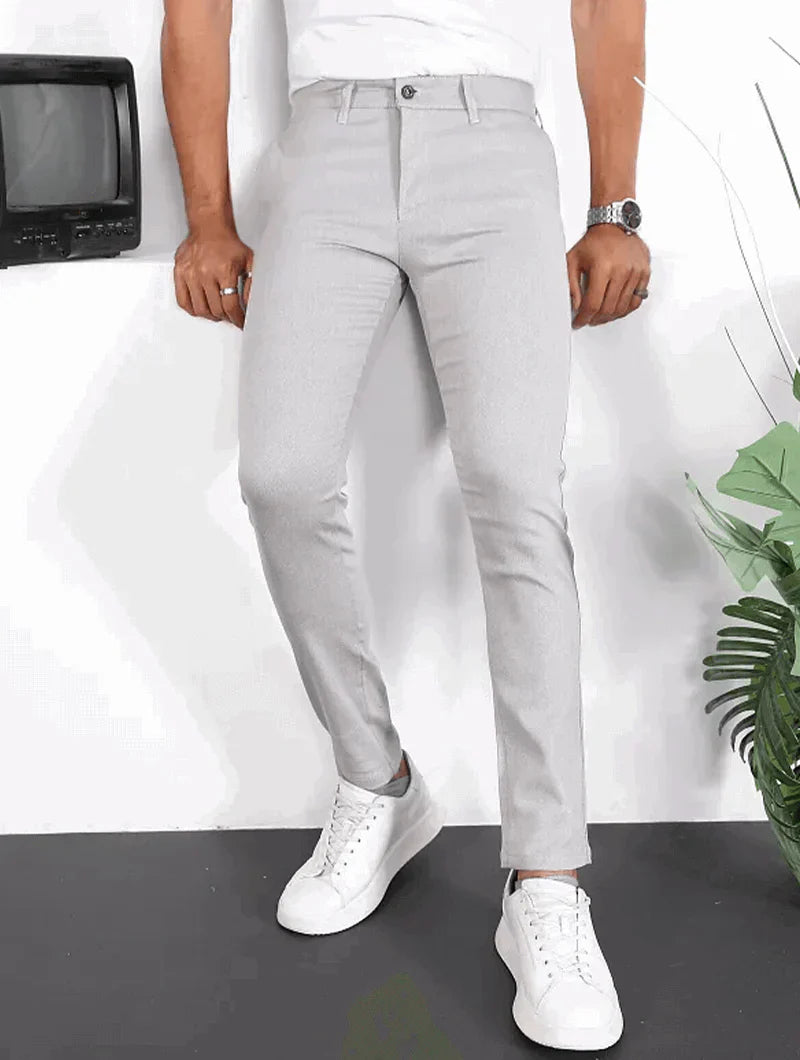 Heren chino | Slim fit broek met moderne pasvorm en stijlvolle uitstraling