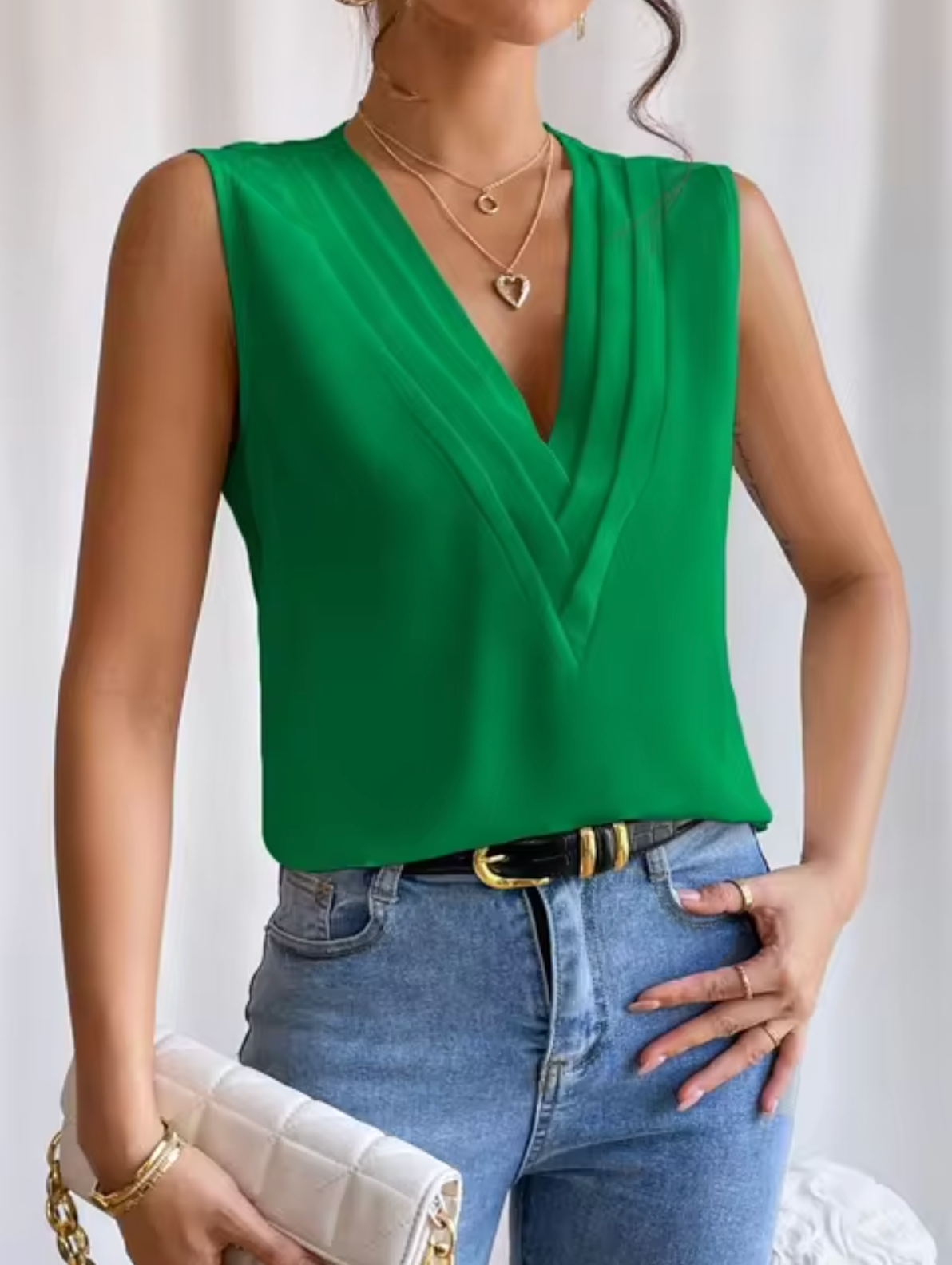 VIENNA | Luxueuze Stijlvolle Top – Elegant & Tijdloos
