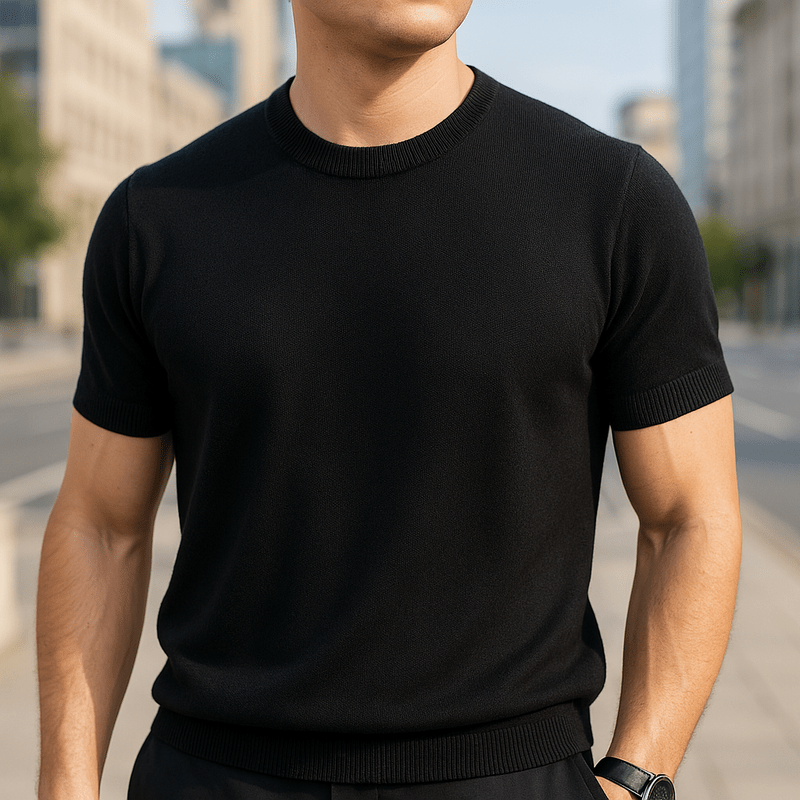 Lichtgewicht heren T-shirt – Zacht, korte mouw, verkrijgbaar in meerdere kleuren