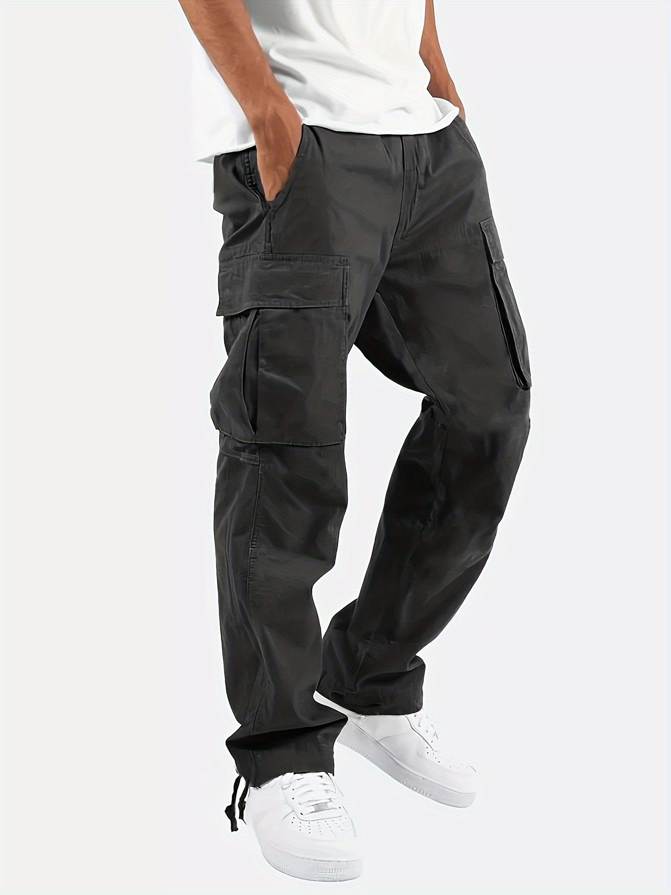 Heren Cargobroek in Oversized Fit – Stoer, comfortabel en praktisch