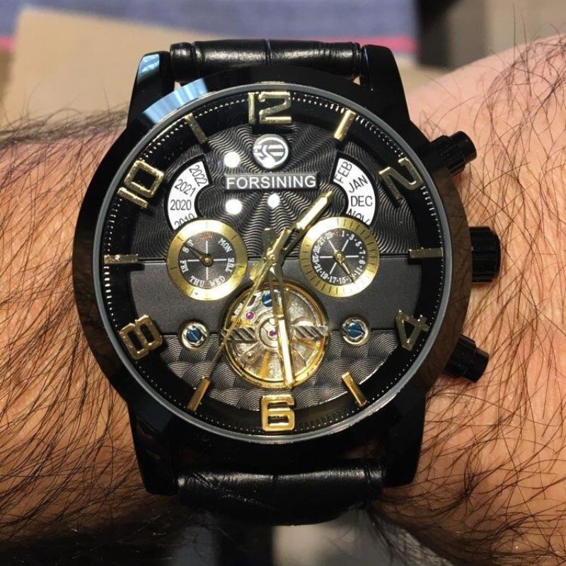 Mode Outlet | Luxe Automatisch Horloge met Tourbillon – Stijl & Precisie