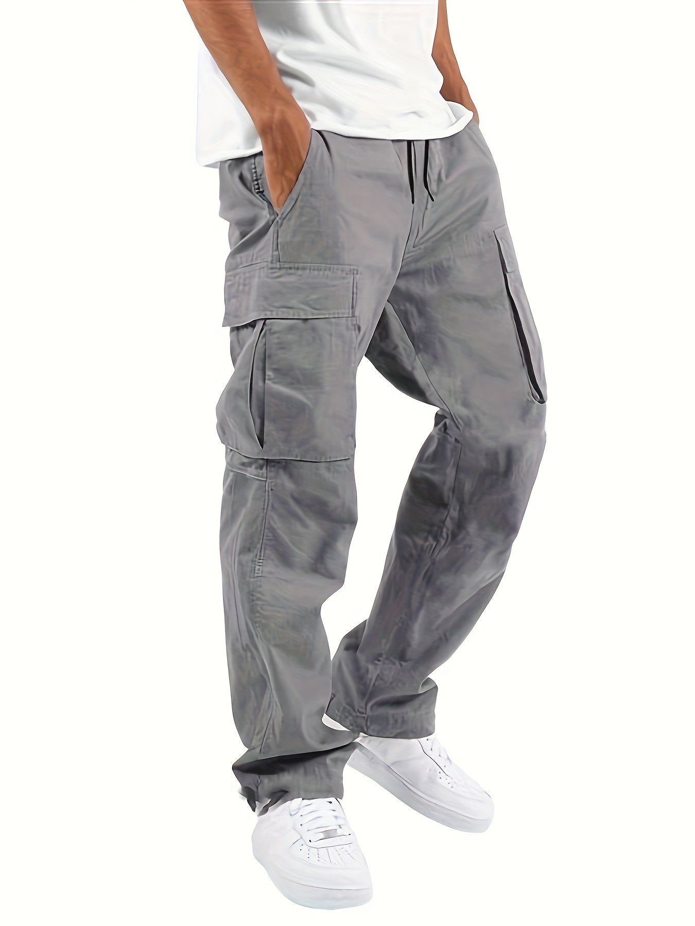 Heren Cargobroek in Oversized Fit – Stoer, comfortabel en praktisch