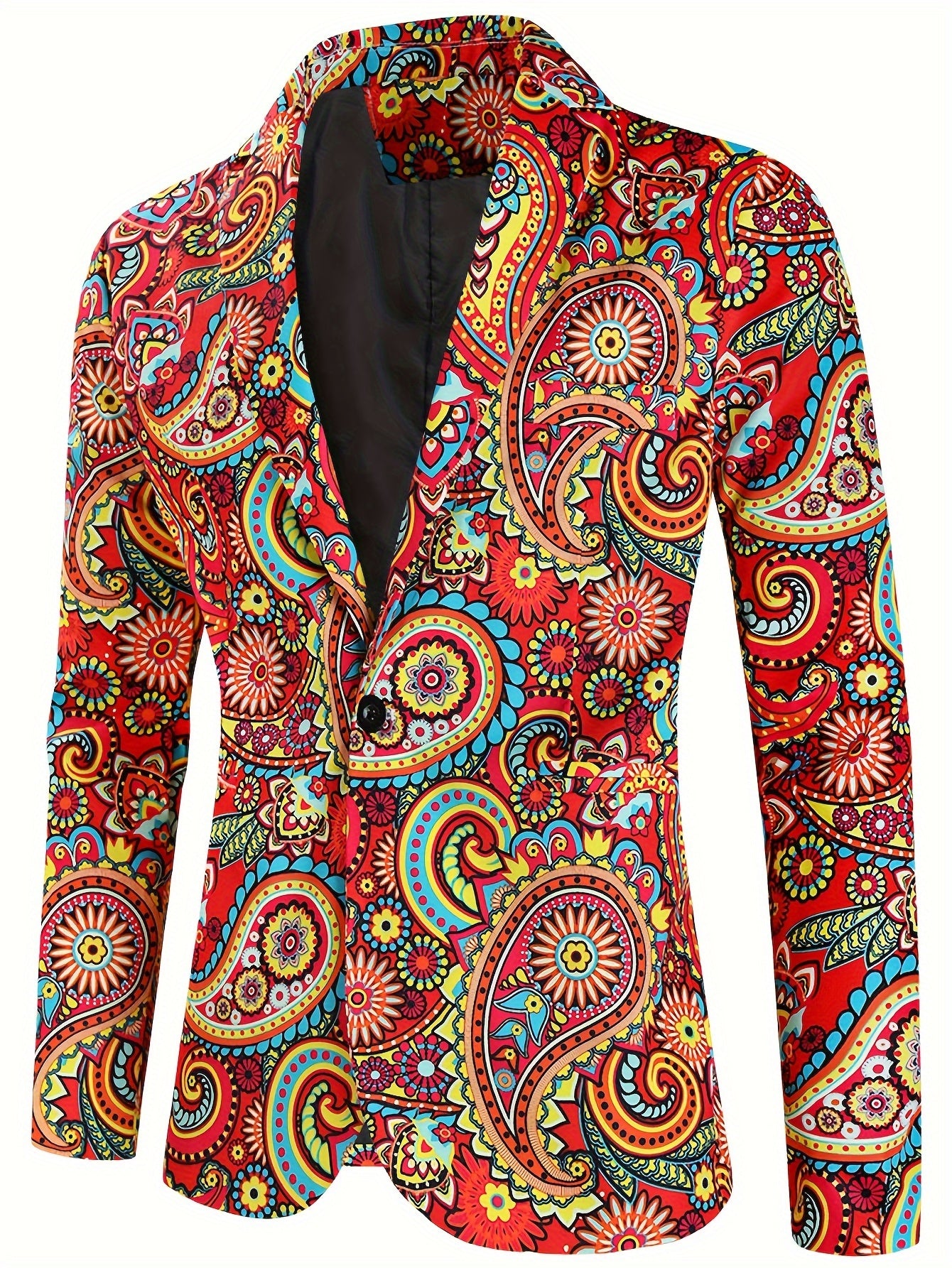 Lucian | Statement Blazer & Broek Set met Paisley Print