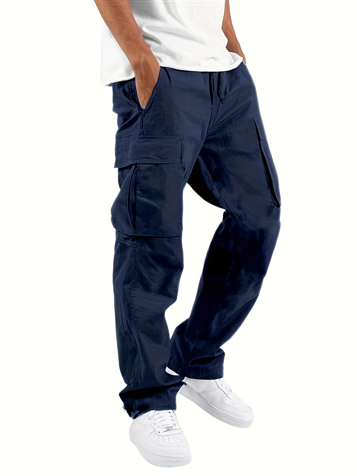 Heren Cargobroek in Oversized Fit – Stoer, comfortabel en praktisch