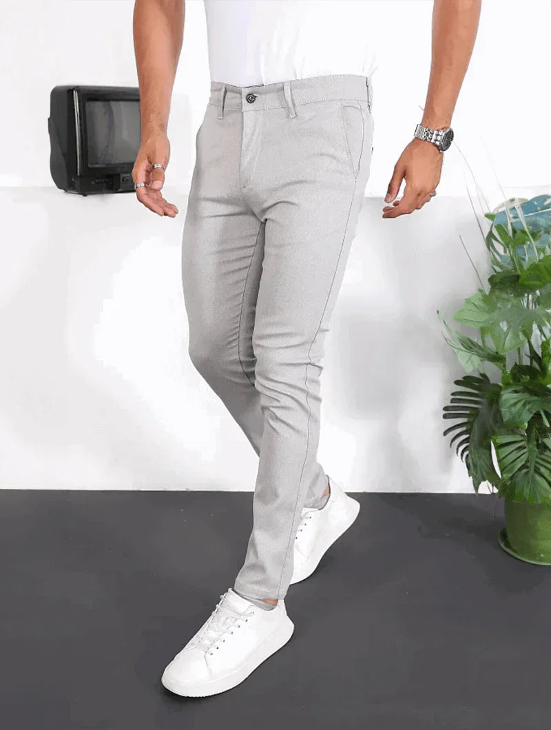 Heren chino | Slim fit broek met moderne pasvorm en stijlvolle uitstraling