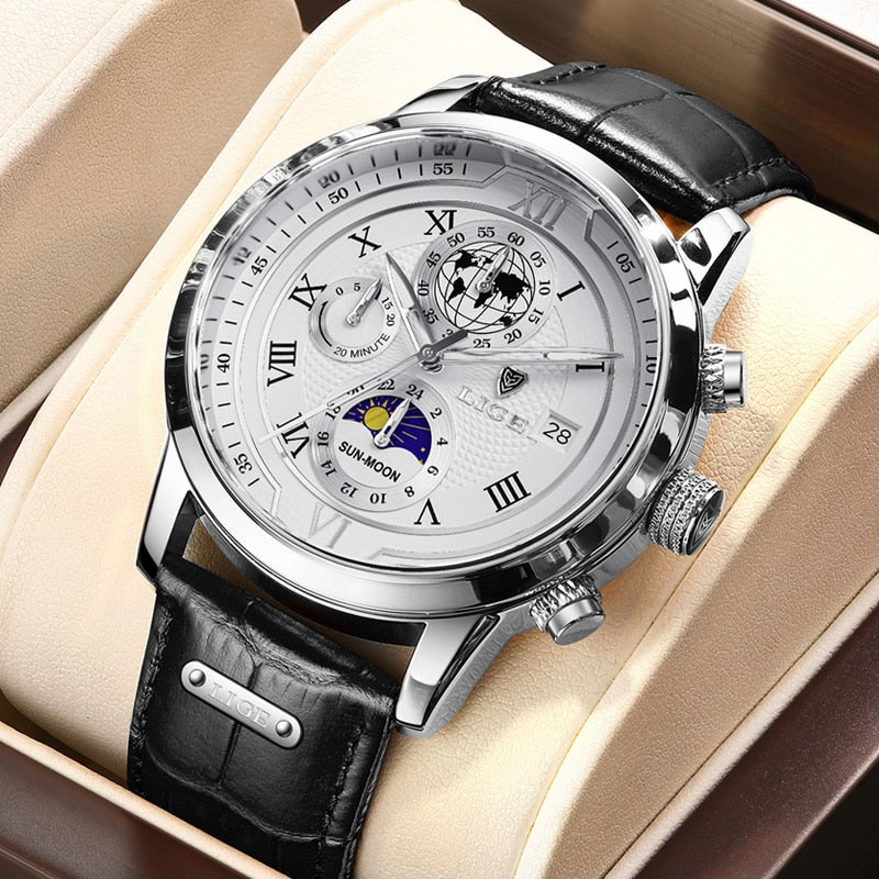 Mode Outlet | Stijlvol Chronograaf Horloge voor Heren – Tijdloos & Functioneel
