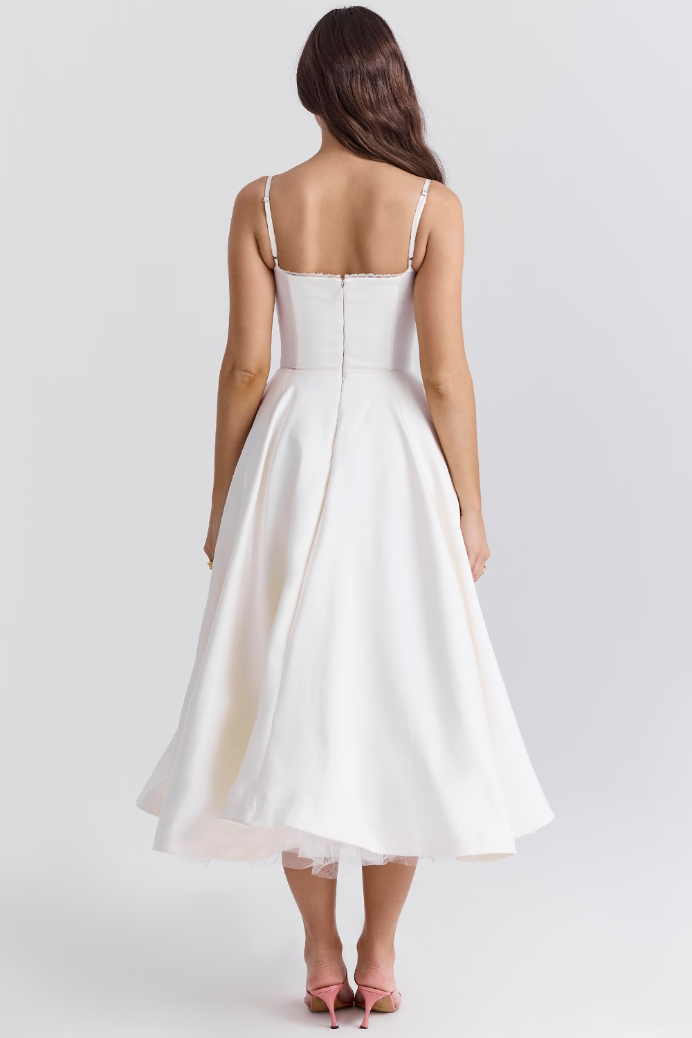 Mode Outlet | Elegante Midi Party Jurk – Flatterend & Feestelijk