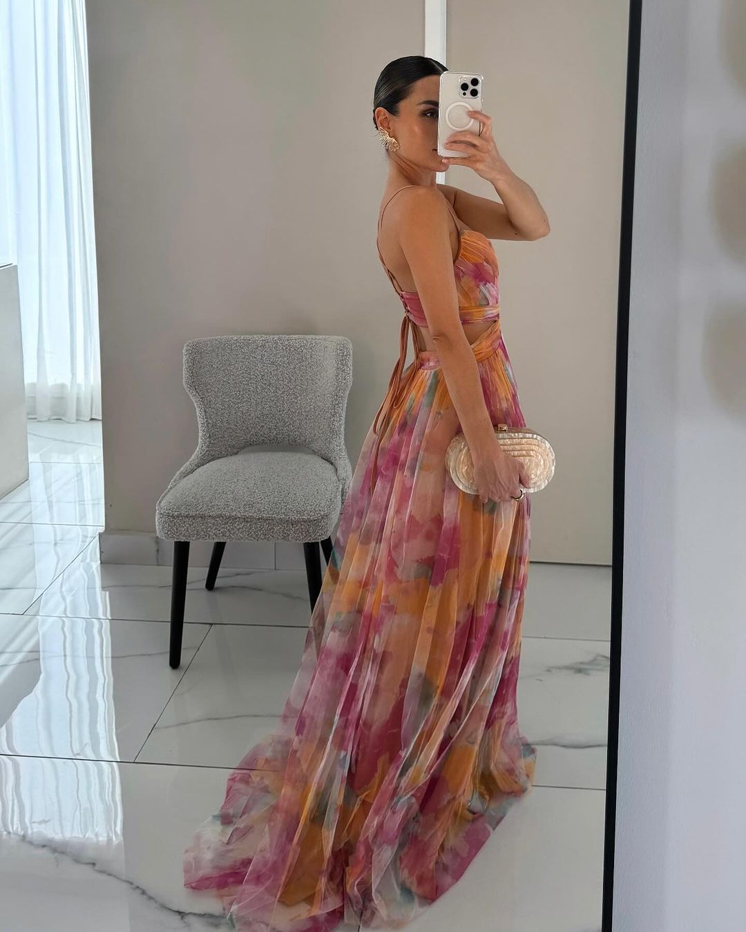 Flora | Maxi Zomerjurk met Bloemenprint – Zwierig & Vrouwelijk