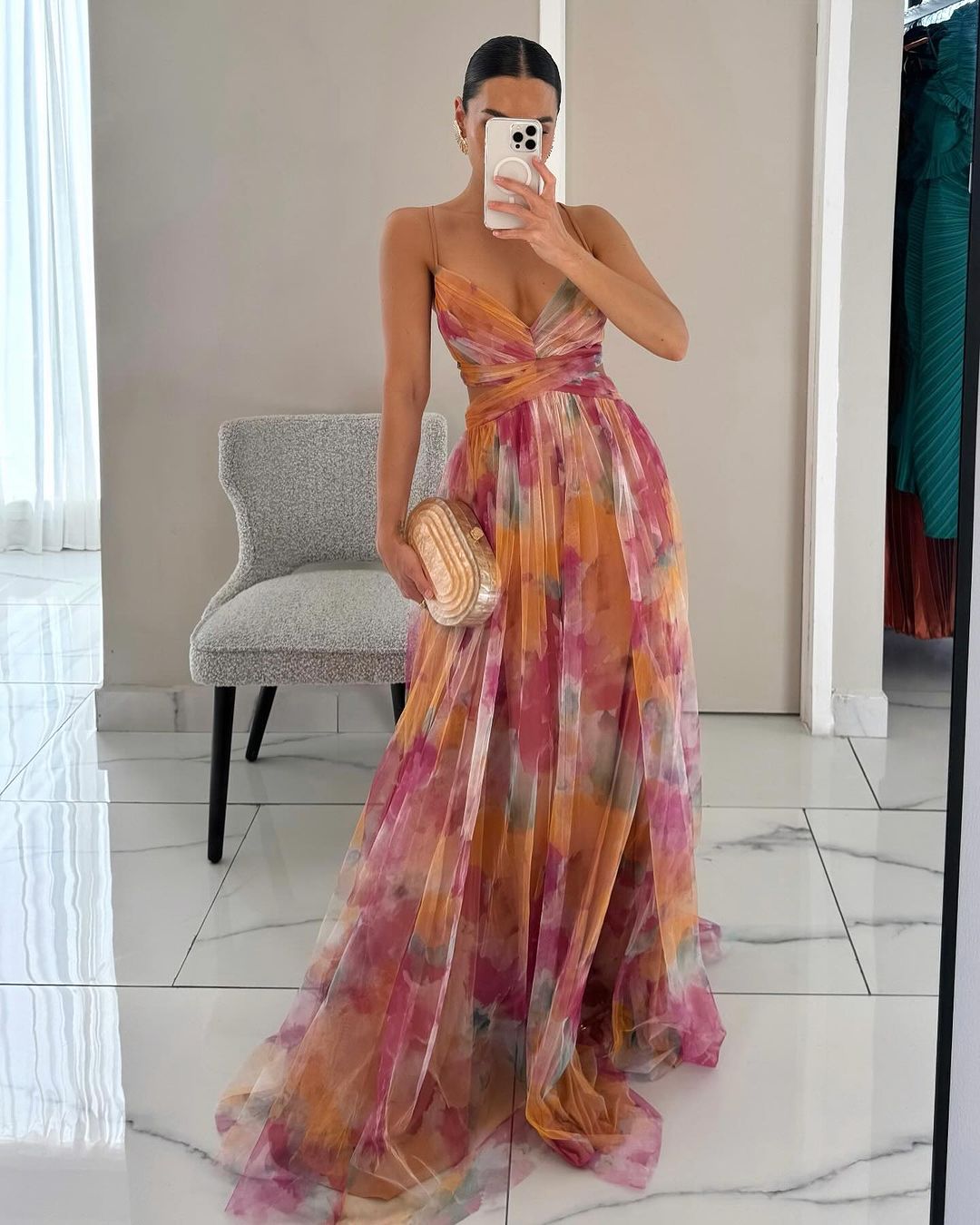 Flora | Maxi Zomerjurk met Bloemenprint – Zwierig & Vrouwelijk