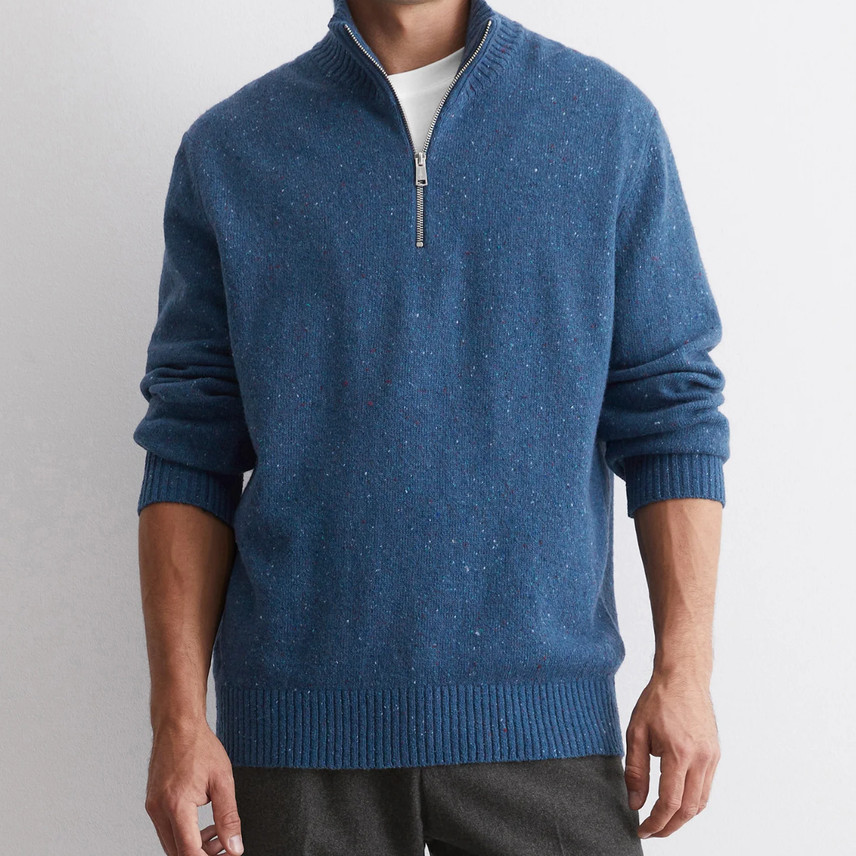Leopold | Trui met Halve Rits – Stijlvol & Comfortabel