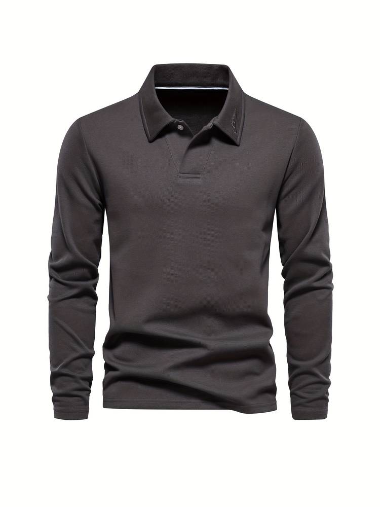 Mode Outlet | Poloshirt Heren Lange Mouw – Comfortabel & Tijdloos