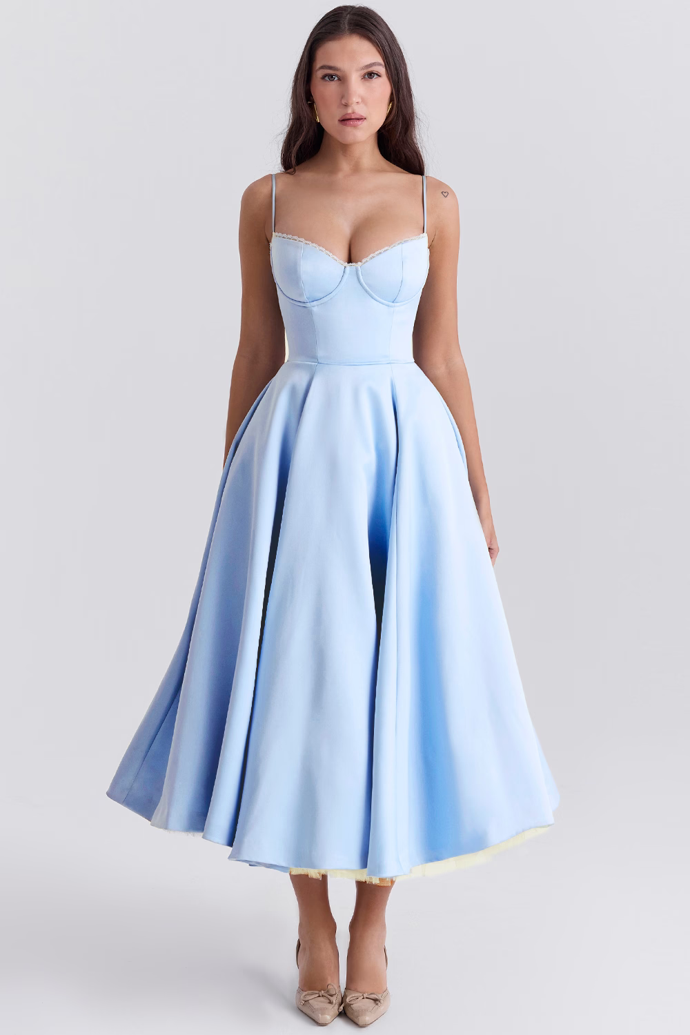 Mode Outlet | Elegante Midi Party Jurk – Flatterend & Feestelijk