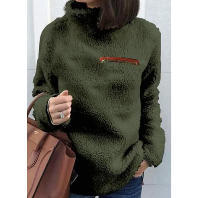 ELISE | Warme & Comfortabele Fleece Trui voor Dames – Stijlvol & Veelzijdig