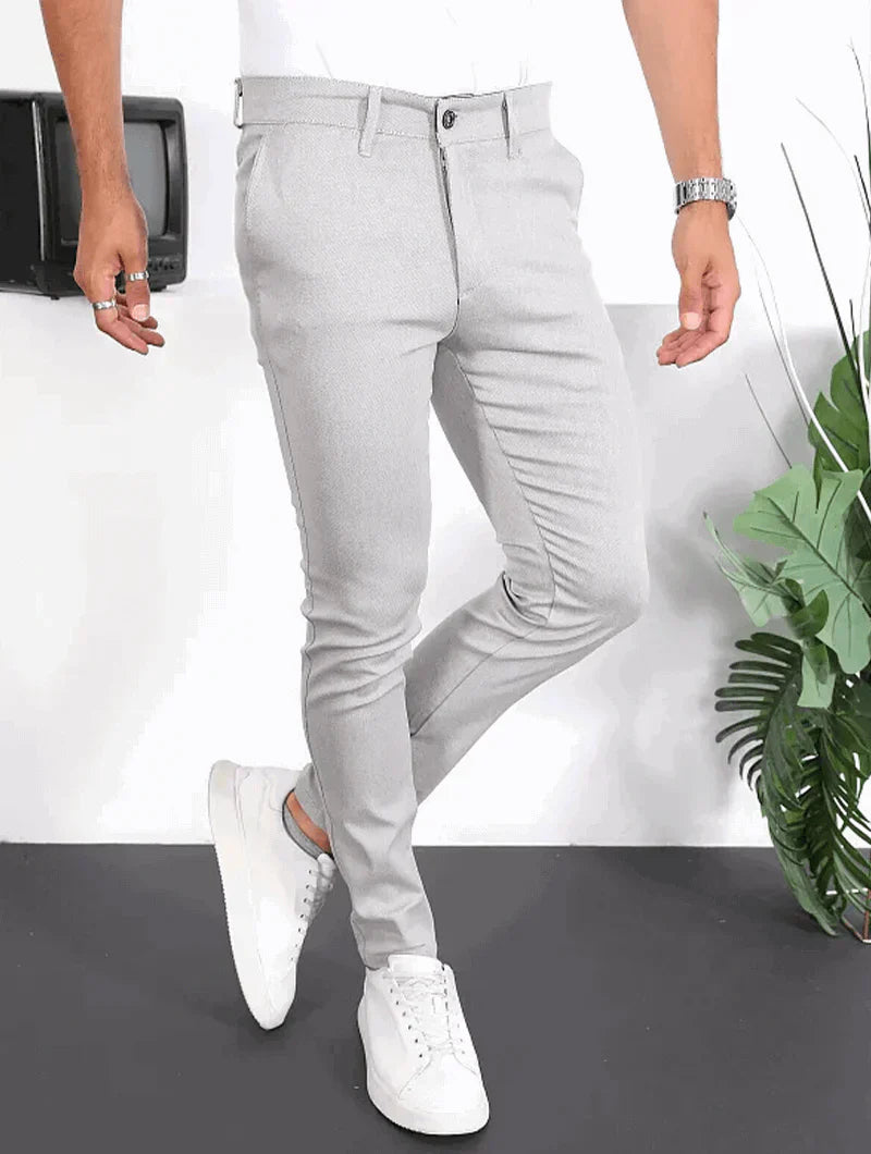 Heren chino | Slim fit broek met moderne pasvorm en stijlvolle uitstraling