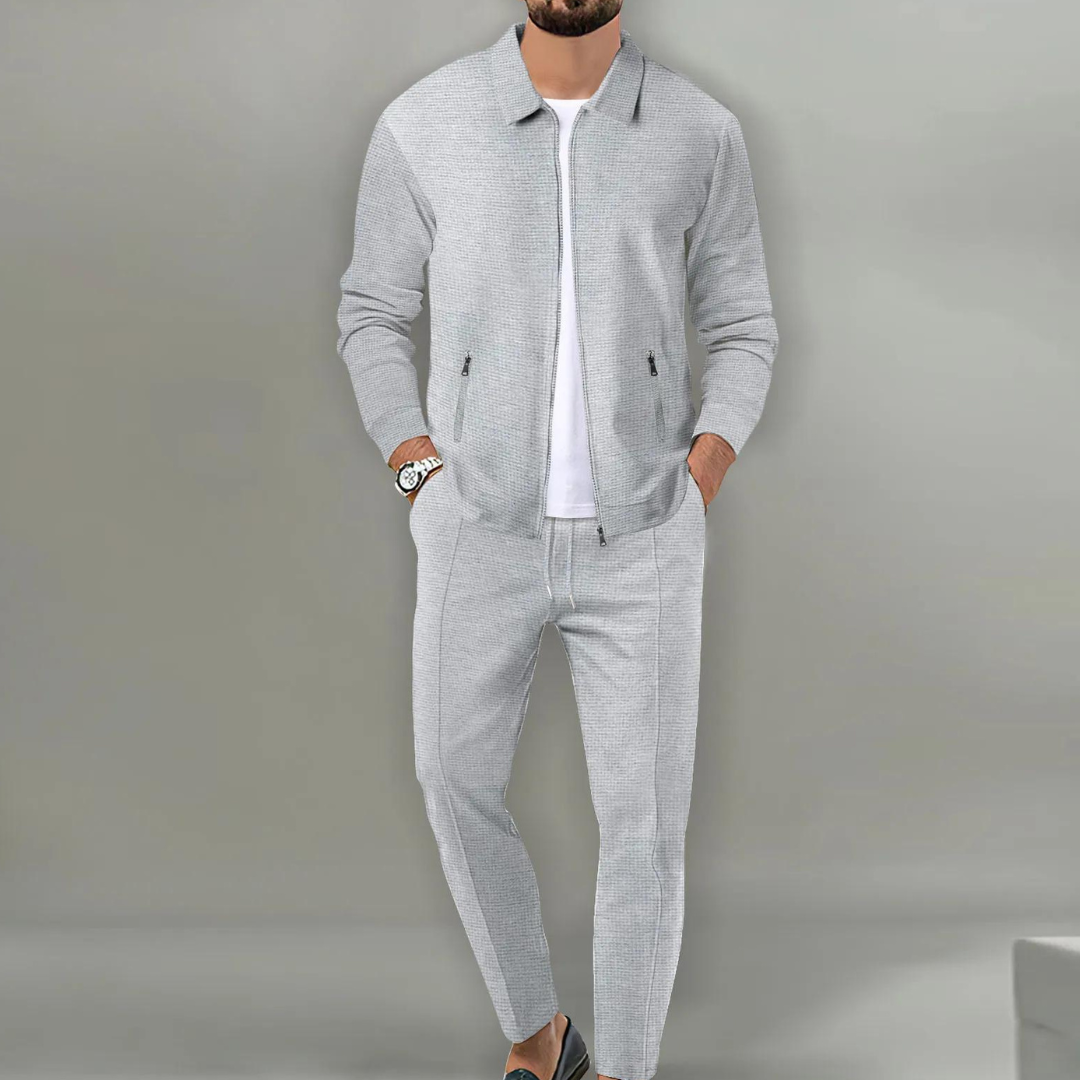Mode Outlet | Tweedelige Trainingspak Set voor Heren – Sportief & Comfortabel