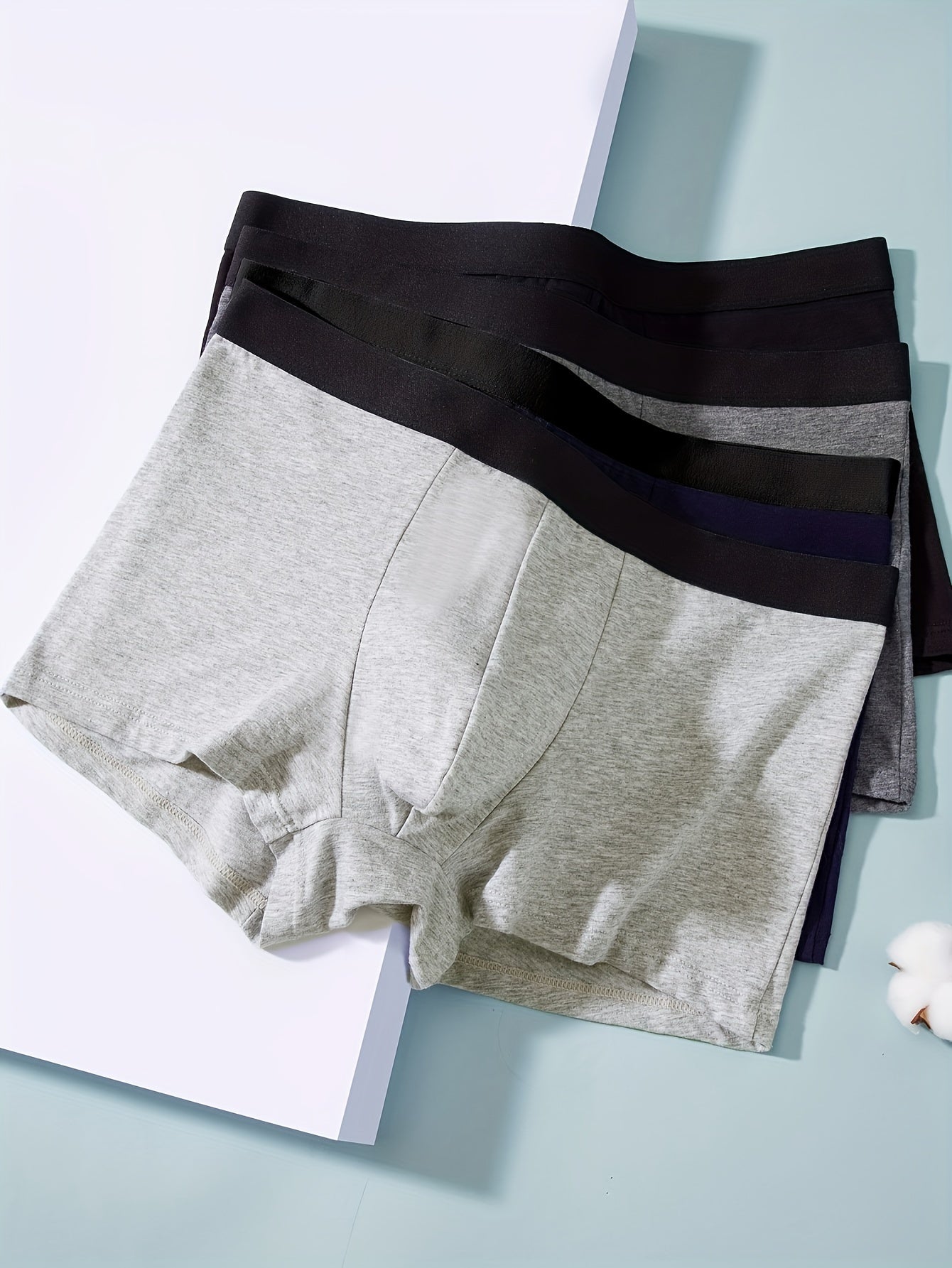 Mode Outlet | 4-Pack Ademende Katoenen Heren Boxershorts – Comfort & Kwaliteit