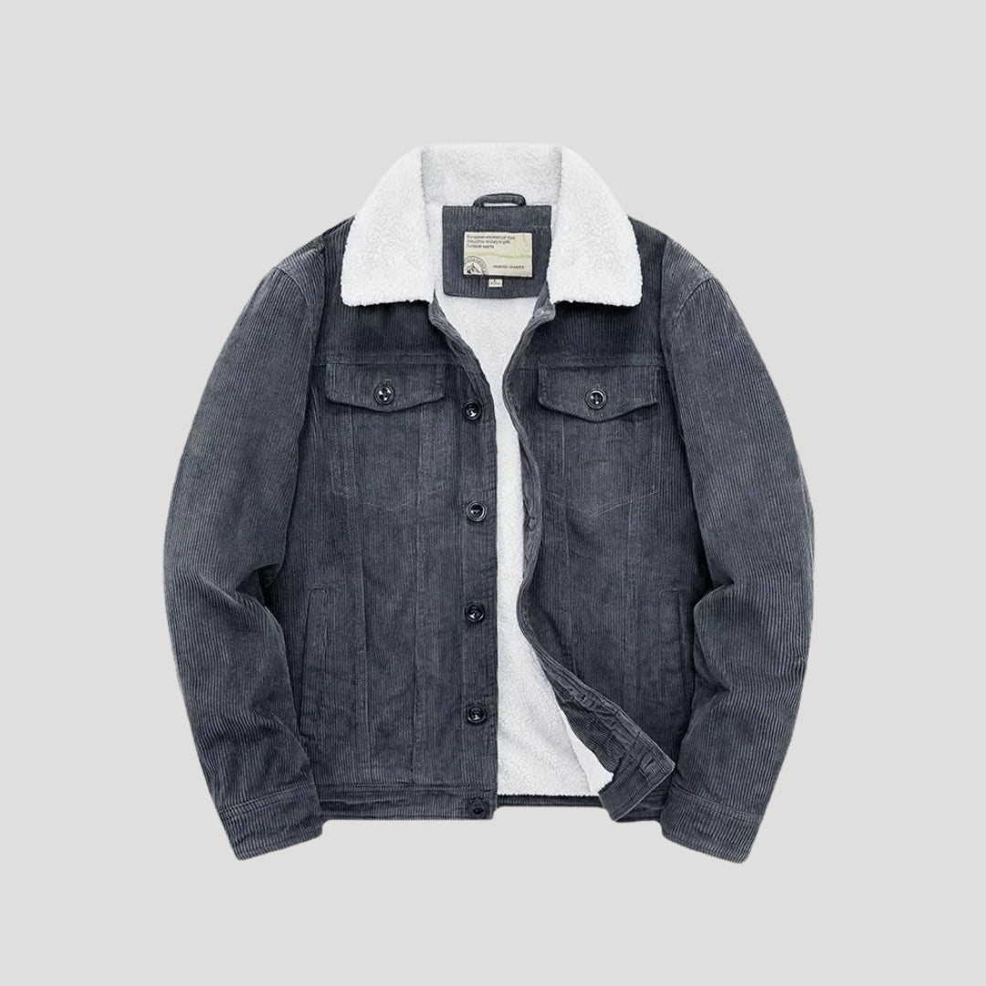 Heren Truckerjack met Imitatie Shearling | Warme Winterjas met Tijdloze Look