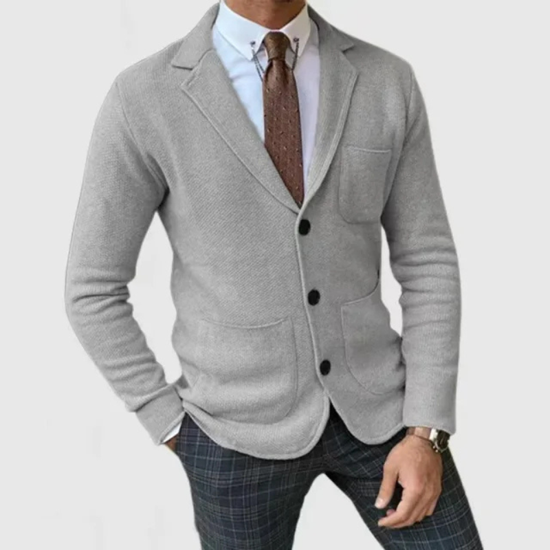 Lichte Slim Fit Blazer voor Heren met Comfortabele Pasvorm