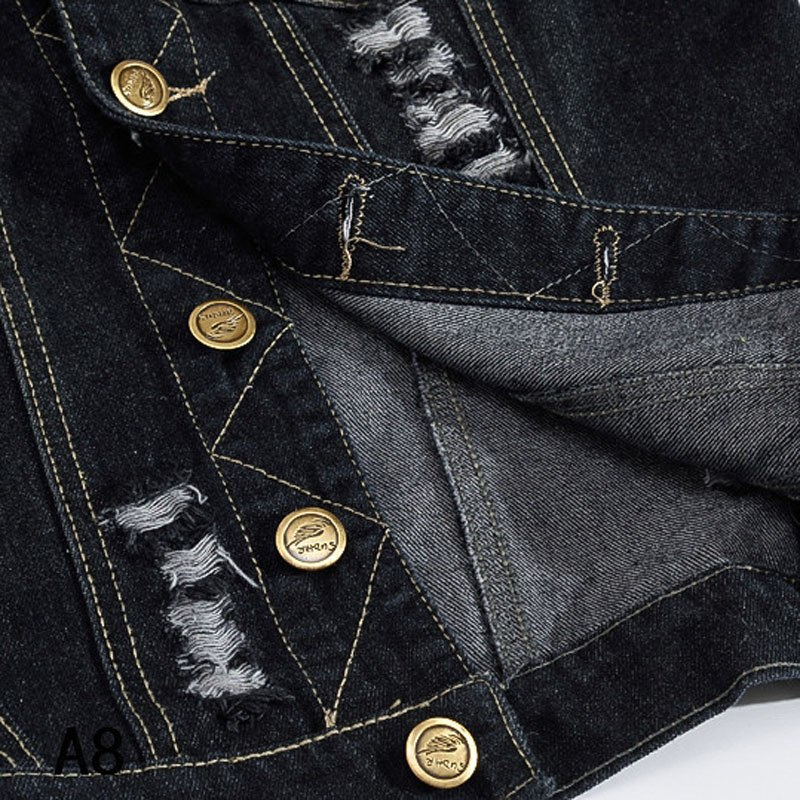 Mode Outlet | Heren Denim Vest – Tijdloos & Stoer