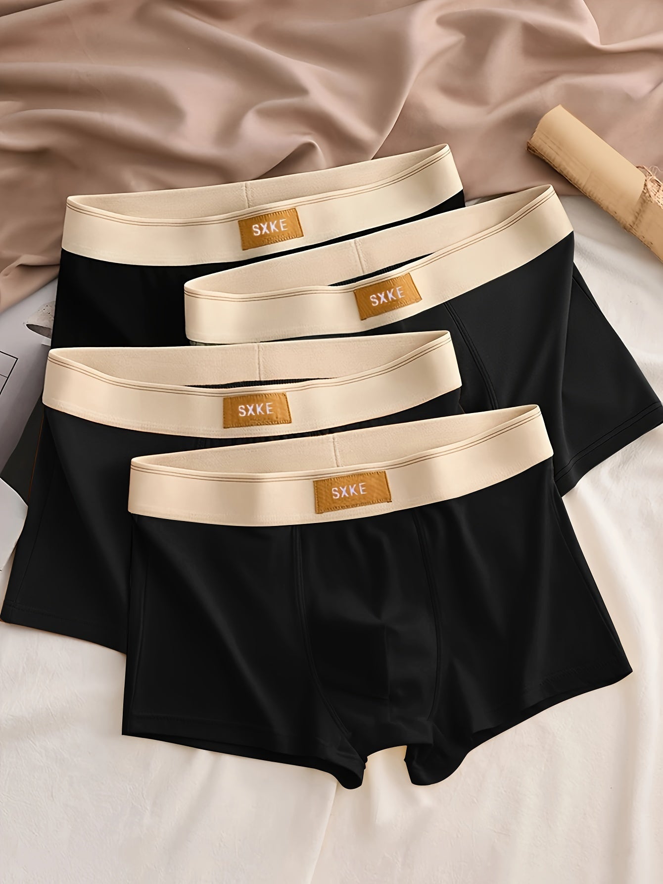 Mode Outlet | 4-Pack Ademende Katoenen Heren Boxershorts – Comfort & Kwaliteit