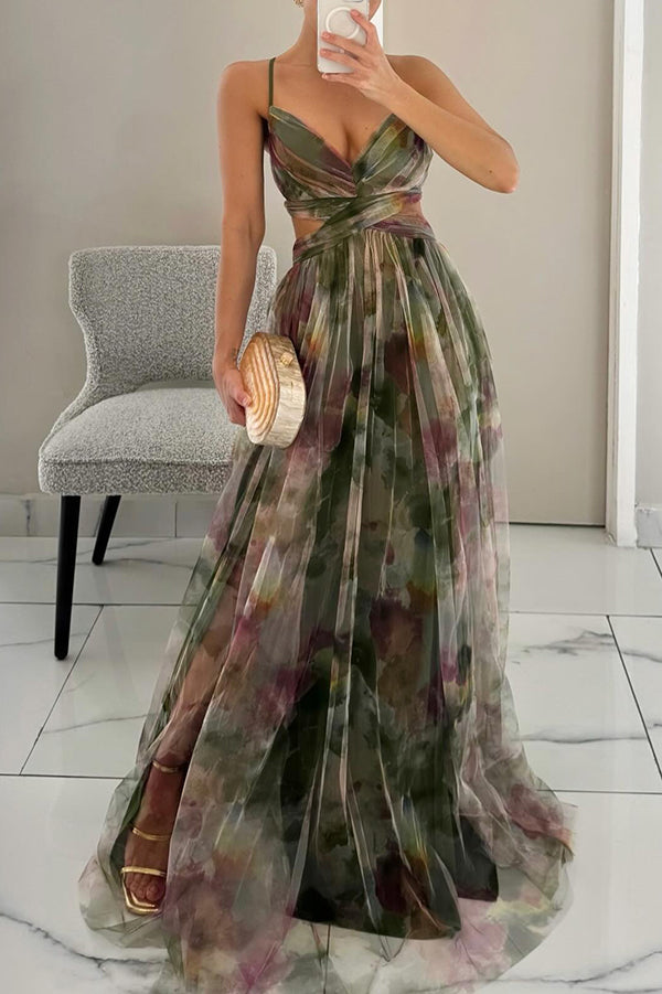 Flora | Maxi Zomerjurk met Bloemenprint – Zwierig & Vrouwelijk