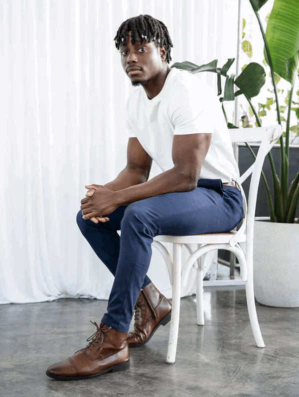 Heren chino | Slim fit broek met moderne pasvorm en stijlvolle uitstraling