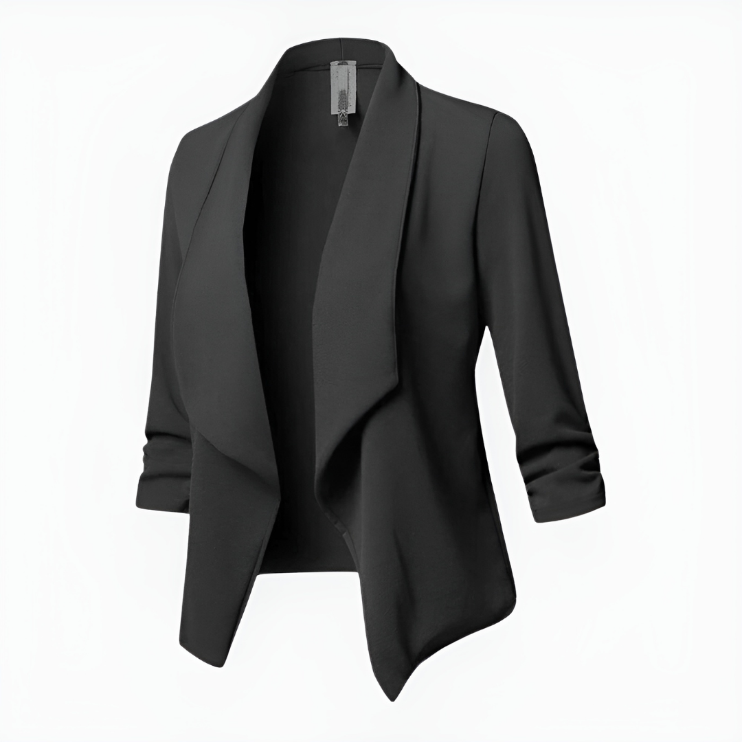 Elegante Damesblazer met Lange Mouwen en Tijdloze Snit