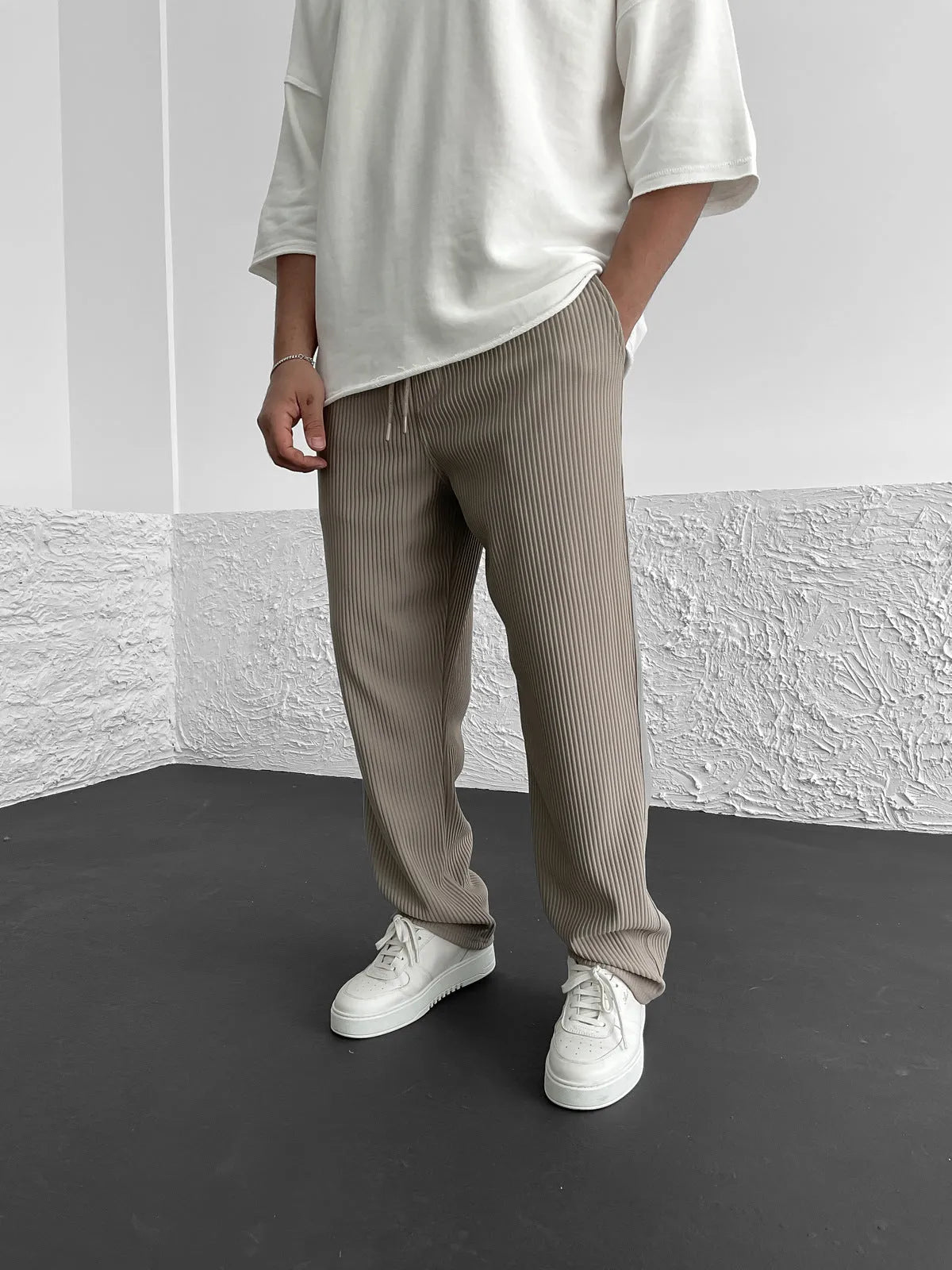 Corduroy broek heren – Relaxed fit met tijdloze ribstructuur