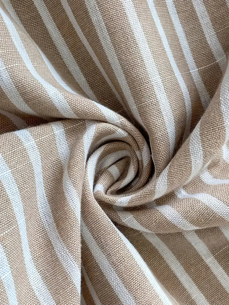 Mode Outlet | Stijlvolle Gestreepte Broek met Wijde Pijpen
