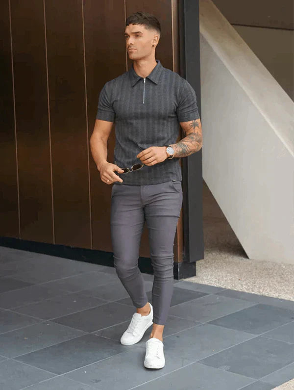 Heren chino | Slim fit broek met moderne pasvorm en stijlvolle uitstraling