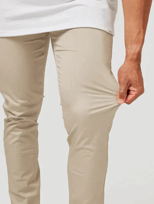 Heren chino | Slim fit broek met moderne pasvorm en stijlvolle uitstraling