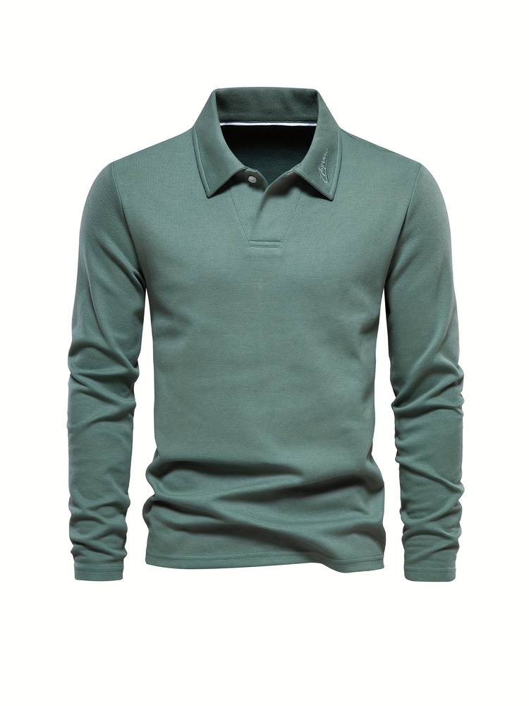 Mode Outlet | Poloshirt Heren Lange Mouw – Comfortabel & Tijdloos