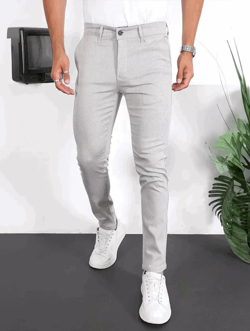 Heren chino | Slim fit broek met moderne pasvorm en stijlvolle uitstraling