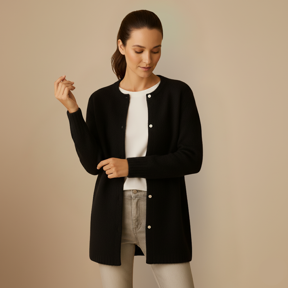 Dames Cardigan | Lichtgewicht Gebreid Vest met Zacht Comfort