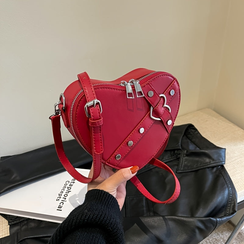 Mode Outlet | Hartvormige Schoudertas – Stijlvol & Trendy