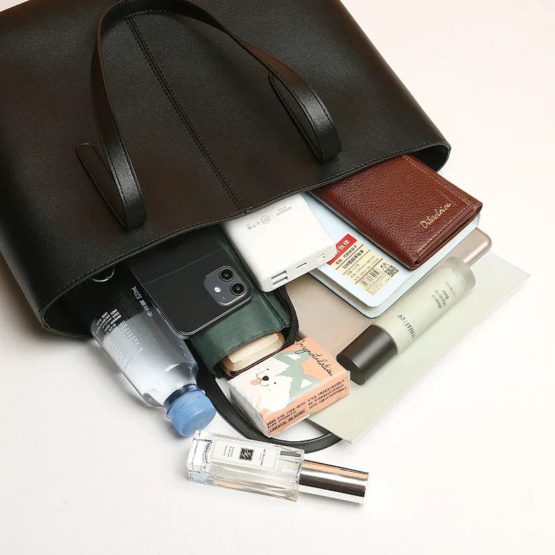 Elisa | Elegante Vegan Leren Schoudertas – Stijlvol & Functioneel